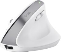 Trust 25399 Bayo+ Többeszközös Bluetooth + RF Wireless Egér Vertikális Egér - Fehér