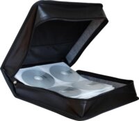 MediaRange BOX93 CD/DVD Tartó Táska - Fekete (200 db CD-hez)