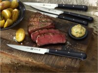 Zwilling 1003029 Rozsdamentes acél késkészlet 4 darabos - Fekete