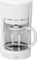 Adler AD 4383w Filteres kávéfőző 650 Watt - Fehér