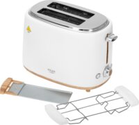 Adler AD 3225 2 szeletes kenyérpirító 950W - Fehér