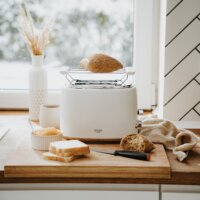 Adler AD 3225 2 szeletes kenyérpirító 950W - Fehér