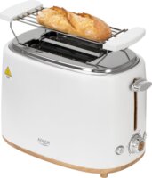 Adler AD 3225 2 szeletes kenyérpirító 950W - Fehér