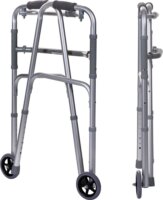 ActionMed B100AM Aluminium Összecsukható Járókeret Max 136kg - Szürke
