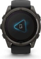 Garmin Fenix 8 Érintőképernyős Sport Okosóra 51mm - Titán / Fekete