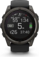 Garmin Fenix 8 Érintőképernyős Sport Okosóra 51mm - Titán / Fekete