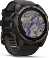 Garmin Fenix 8 Érintőképernyős Sport Okosóra 51mm - Titán / Fekete