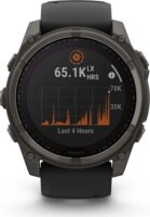 Garmin Fenix 8 Érintőképernyős Sport Okosóra 51mm - Titán / Fekete