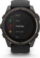 Garmin Fenix 8 Érintőképernyős Sport Okosóra 51mm - Titán / Fekete