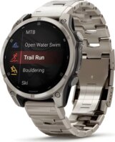 Garmin Fenix 8 AMOLED Érintőképernyős Okosóra 47mm - Titán
