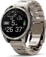 Garmin Fenix 8 AMOLED Érintőképernyős Okosóra 47mm - Titán