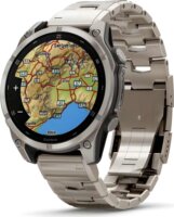 Garmin Fenix 8 AMOLED Érintőképernyős Okosóra 47mm - Titán