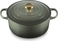 Le Creuset Signature Öntöttvas Lábas Ø 26cm 5,3L - Zöld