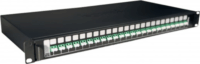 Legrand 032167 19" Optikai Patch Panel 24 port - Fekete