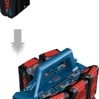 Bosch EXPERT GAL 18V6-80 Professional 6 férőhelyes Akkumulátor töltőállomás