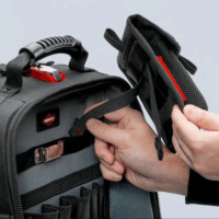 Knipex 00 19 50 LE szerszámtartó tasak 135 x 40 x 190 mm - Fekete