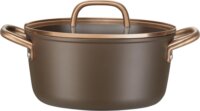 Zwilling Milano Stock Aluminium Lábas Üveg fedővel Ø 24cm 6L - Barna