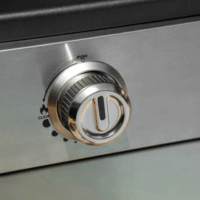 Black+Decker BXOG16550E Kerti Gázgrill 4 égős - Ezüst / Fekete