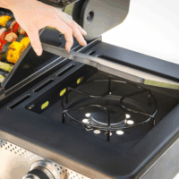 Black+Decker BXOG12950E Kerti Gázgrill 3 égős - Ezüst / Fekete