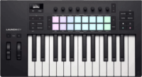 Novation 25 MK4 USb MIDI billentyűzet - Fekete