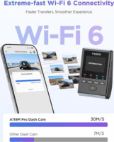 Viofo A119M Pro WiFi Autós Menetrögzítő Kamera - Sötét Szürke