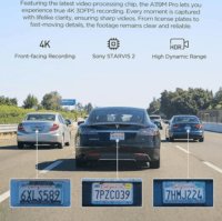 Viofo A119M Pro WiFi Autós Menetrögzítő Kamera - Sötét Szürke