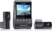 Viofo A329T 3CH GPS 4K WiFi Autós Menetrögzítő Kamera szett - Sötét Szürke