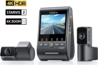 Viofo A329T 3CH GPS 4K WiFi Autós Menetrögzítő Kamera szett - Sötét Szürke
