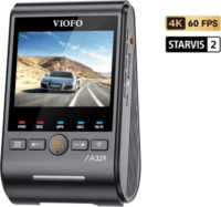 VIOFO A329S 1CH GPS 4K WiFi Autós Menetrögzítő Kamera - Sötét Szürke