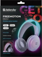 Defender Freemotion B651 Bluetooth Fejhallgató Headset - Lila/Kék
