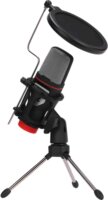 Marvo MIC-02 3.5mm Jack Asztali Mikrofon - Fekete
