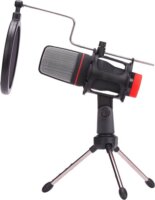 Marvo MIC-02 3.5mm Jack Asztali Mikrofon - Fekete