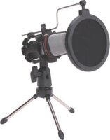 Marvo MIC-02 3.5mm Jack Asztali Mikrofon - Fekete
