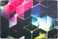 Iris Gamer Colors 80x118cm padlóvédő székalátét - Mintás