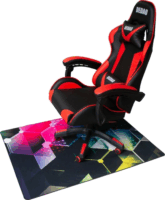 Iris Gamer Colors 80x118cm padlóvédő székalátét - Mintás
