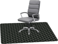 Iris Gamer 3D 90x120cm 3D mintás padlóvédő székalátét - Fekete