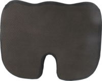 Iris Comfort ergonómikus memóriahabos irodai ülőpárna (35 x 45cm) - Fekete