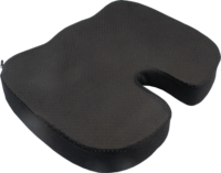 Iris Comfort ergonómikus memóriahabos irodai ülőpárna (35 x 45cm) - Fekete