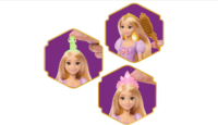 Mattel Disney hercegnők Világító baba - Aranyhaj