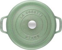 Staub La Cocotte Öntöttvas Lábas 26cm - Zsályazöld