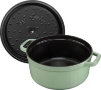 Staub La Cocotte Öntöttvas Lábas 26cm - Zsályazöld