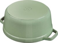 Staub La Cocotte Öntöttvas Lábas 26cm - Zsályazöld