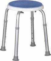 ActionMed KP400AM Forgatható Zuhanyzószék Max 120kg - Ezüst / Kék