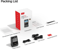 Viofo A229 PLUS 1CH-G 2K QHD Wifi Autós Menetrögzítő Kamera - Sötét Szürke