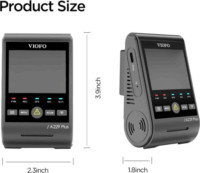 Viofo A229 PLUS 1CH-G 2K QHD Wifi Autós Menetrögzítő Kamera - Sötét Szürke