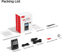 VIOFO A229 PRO 1CH-G 4K WiFi Autós Menetrögzítő Kamera - Sötét Szürke