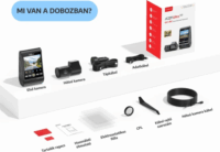 Viofo A229 ULTRA 2CH-G 4K WiFi Autós Menetrögzítő Kamera szett - Sötét Szürke