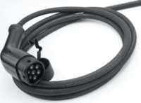 Immax Evse NSE001 HGordozható Elektromos autó töltő - Fekete (11kW - 16A / 5m Type-2)