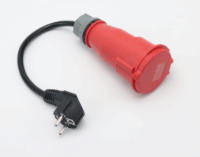 Immax Evse NSE001 HGordozható Elektromos autó töltő - Fekete (11kW - 16A / 5m Type-2)