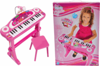Simba My Music World állványos billentyűzet - Rózsaszín